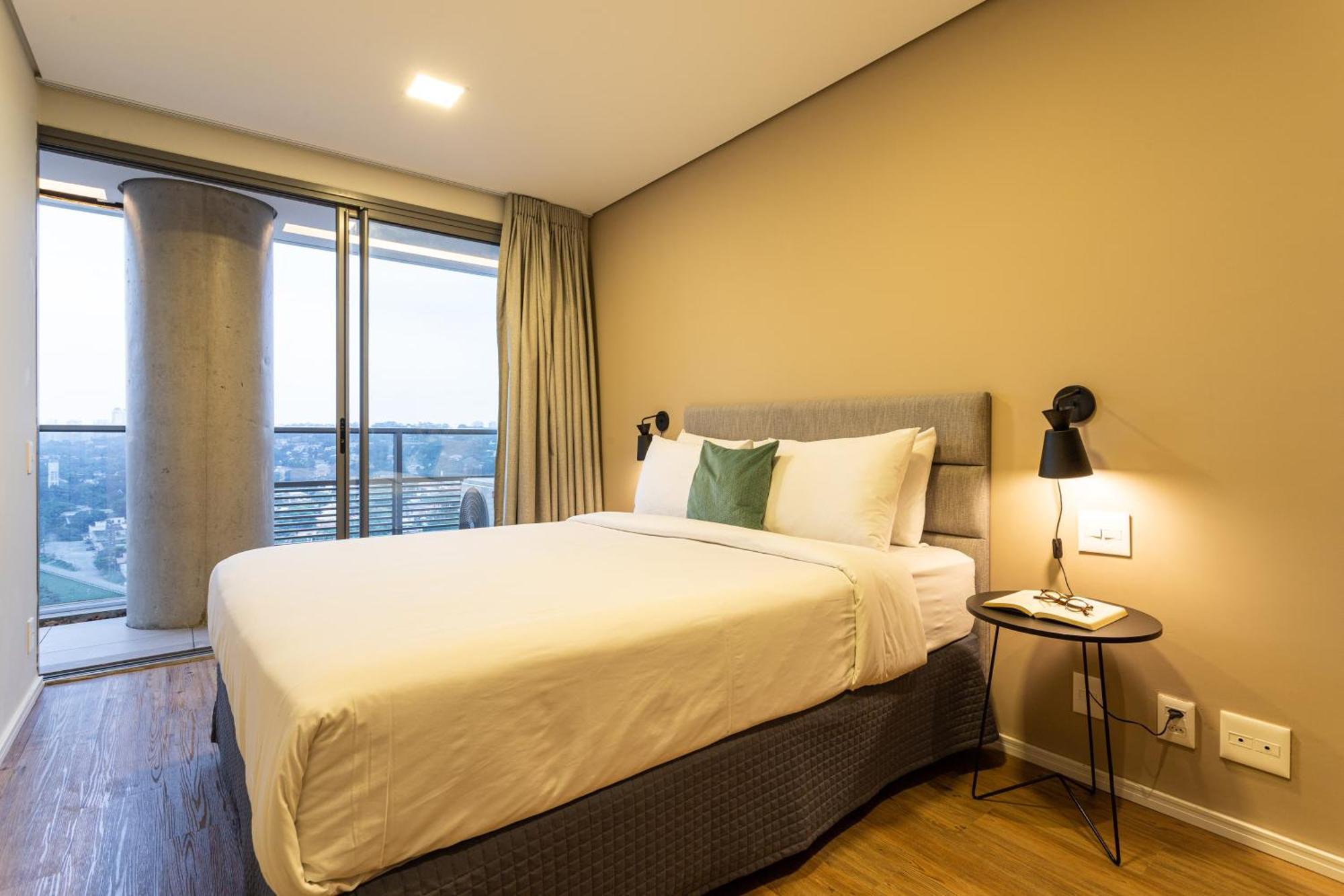 Apartmán Parque Jockey Com Facil Acesso A Pinheiros E Butanta São Paulo Pokoj fotografie