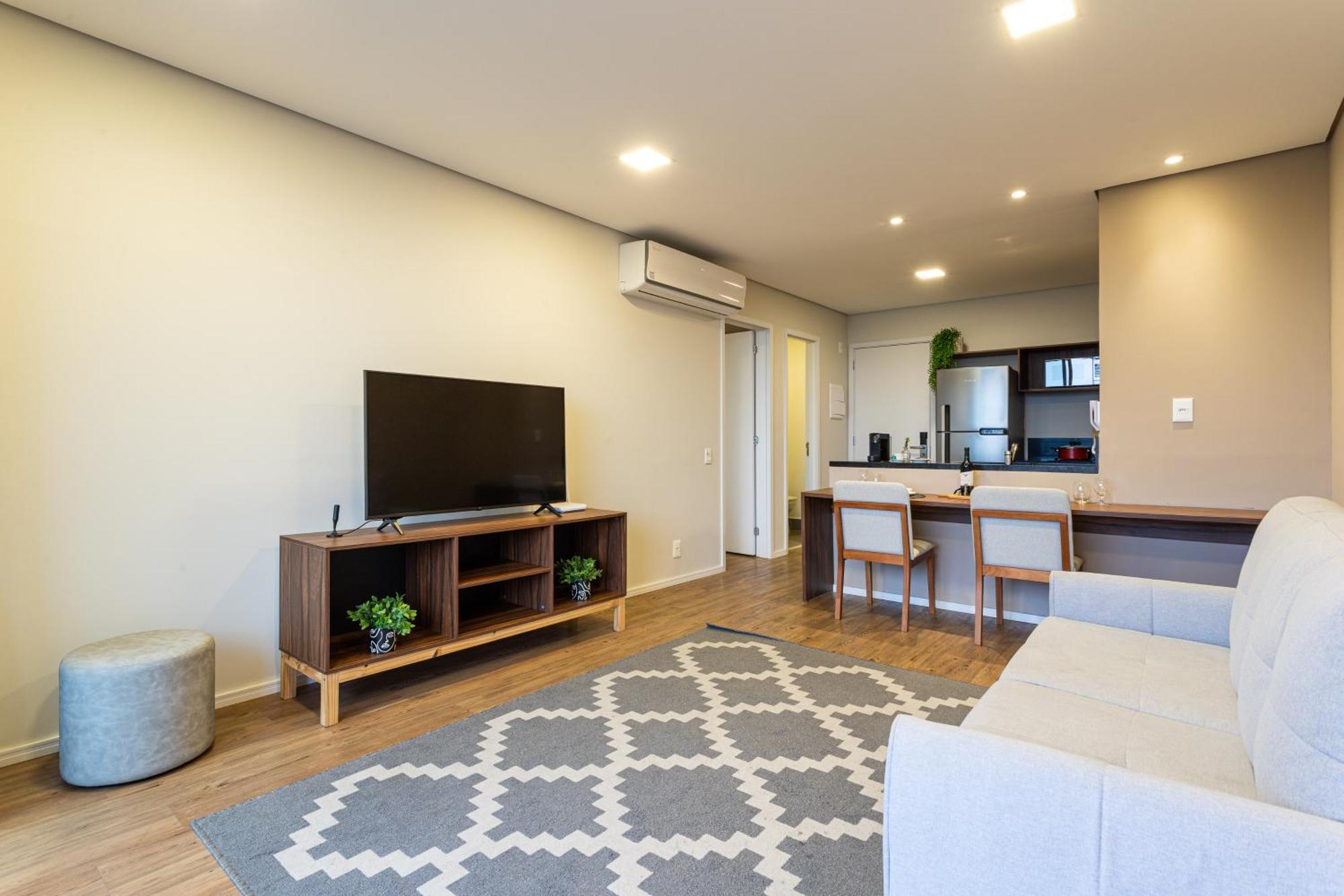 Apartmán Parque Jockey Com Facil Acesso A Pinheiros E Butanta São Paulo Pokoj fotografie