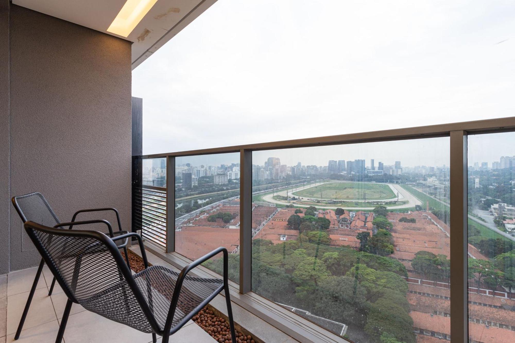 Apartmán Parque Jockey Com Facil Acesso A Pinheiros E Butanta São Paulo Pokoj fotografie