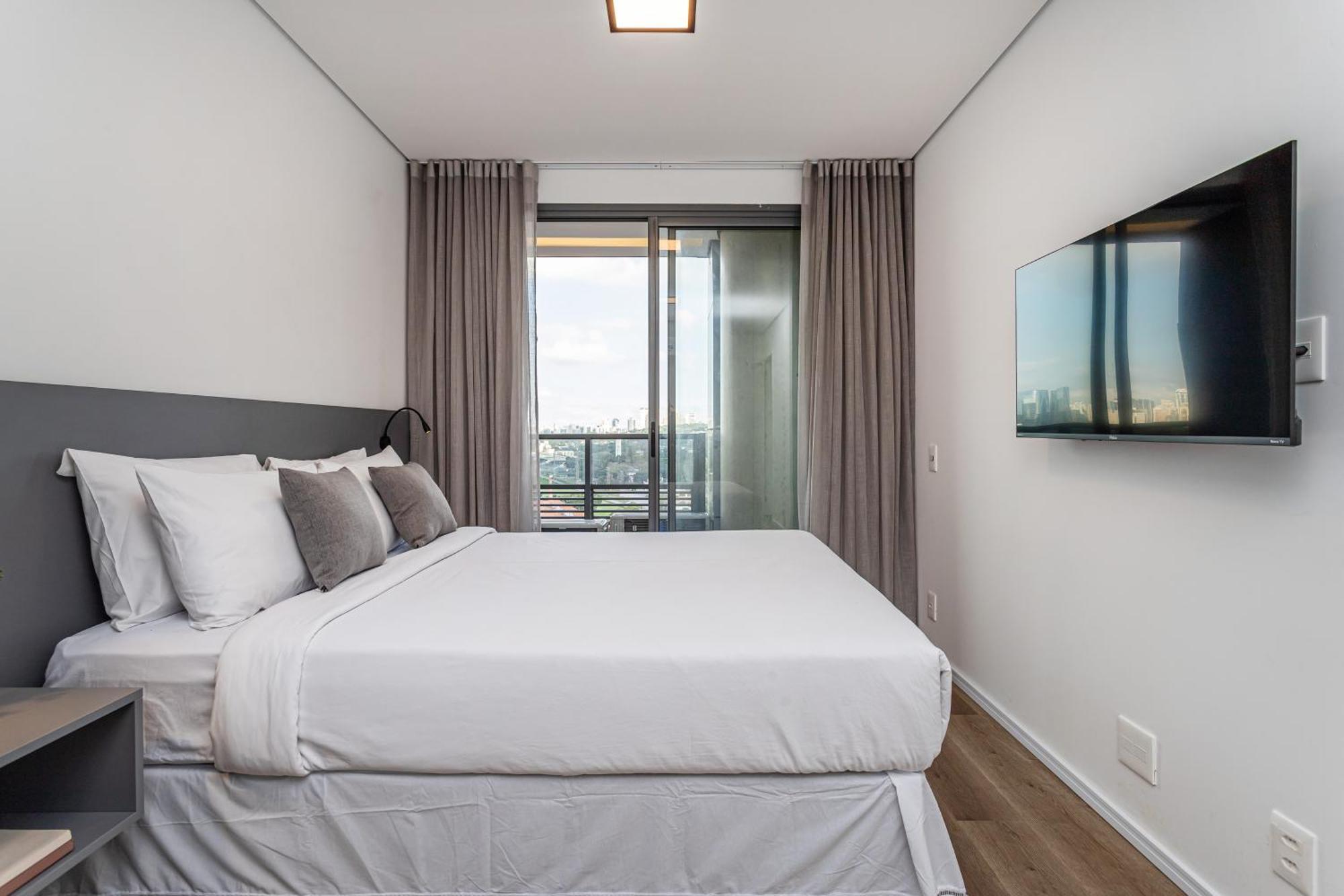 Apartmán Parque Jockey Com Facil Acesso A Pinheiros E Butanta São Paulo Exteriér fotografie